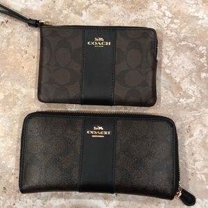 Coach wallet and wristlet